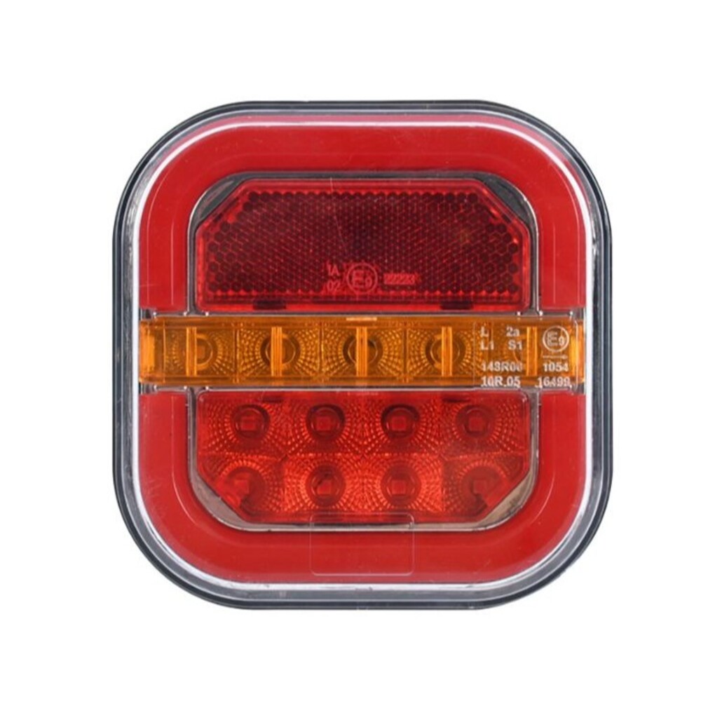 Wireless Magnetic Towing Trailer Tail Light LED IP67 Rechargeable Red Single